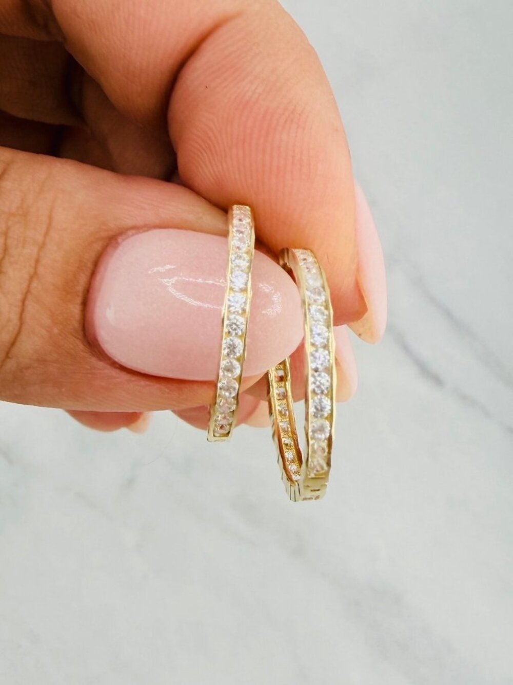 ✦ Real 10K Gold Hoop Earrings endless